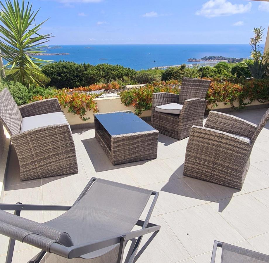 Vue Mer Imprenable Et Piscine バンドール エクステリア 写真